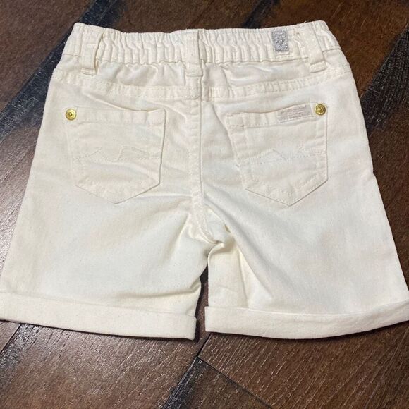 NWT kids 7 for all mankind pink romper and white shorts size 18 months lot of tw - Picture 12 of 16